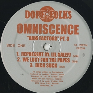 OMNISCENCE / RAW FACTORS PT.3