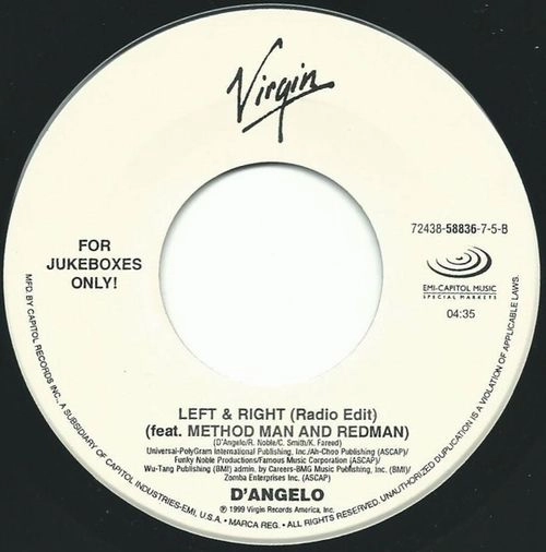 D'ANGELO / ディアンジェロ / UNTITLED(HOW DOES IT FEEL) -45S-