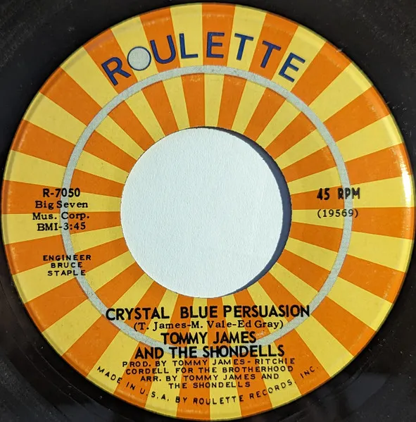 TOMMY JAMES AND THE / CRYSTAL BLUE PERSUAT