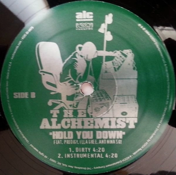 THE ALCHEMIST (HIPHOP) / ジ・アルケミスト / HOLD YOU DOWN　-PROMO-
