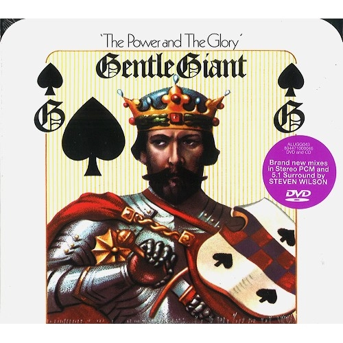 GENTLE GIANT / ジェントル・ジャイアント / THE POWER AND THE GLORY: DVD+CD:(NTSC)
