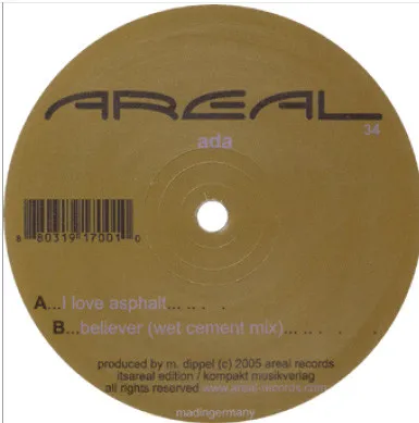ADA / エイダ / I LOVE ASPHALT