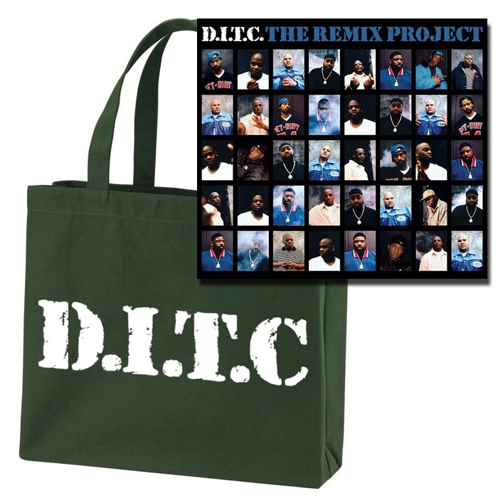 D.I.T.C. / D.I.T.C. THE REMIX PROJECT ★ユニオン限定トートバッグ付セット"GREEN" 