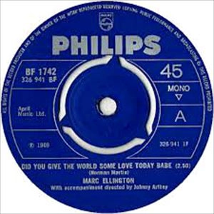 MARC ELLINGTON / マーク・エリントン / DID YOU GIVE THE WORLD SOME LOVE TODAY BABE