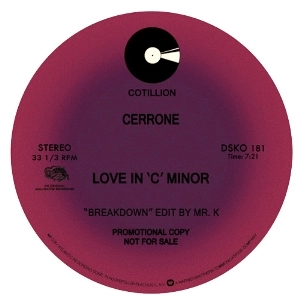 CERRONE / セローン / Ｌｏｖｅ　Ｉｎ　‘Ｃ’　Ｍｉｎｏｒ