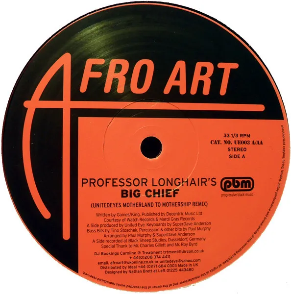 BIG CHIEF / ビッグ・チーフ / PROFESSOR LONGHAIRS