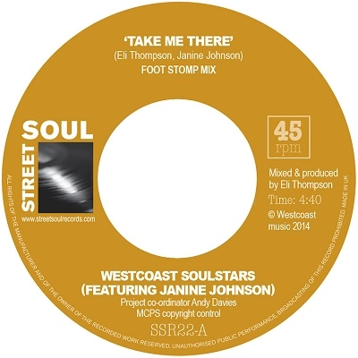WESTCOAST SOULSTARS / ウエストコースト・ソウルスターズ / TAKE ME THERE - FOOT STOMP MIX