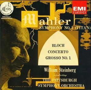 WILLIAM STEINBERG / ウィリアム・スタインバーグ / MAHLER: SYMPHONY NO.1 (TITAN)