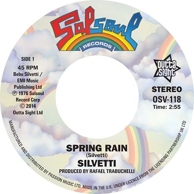 SILVETTI / BATAAN / SPRING RAIN / THE BOTTLE (LA BOTELLA)