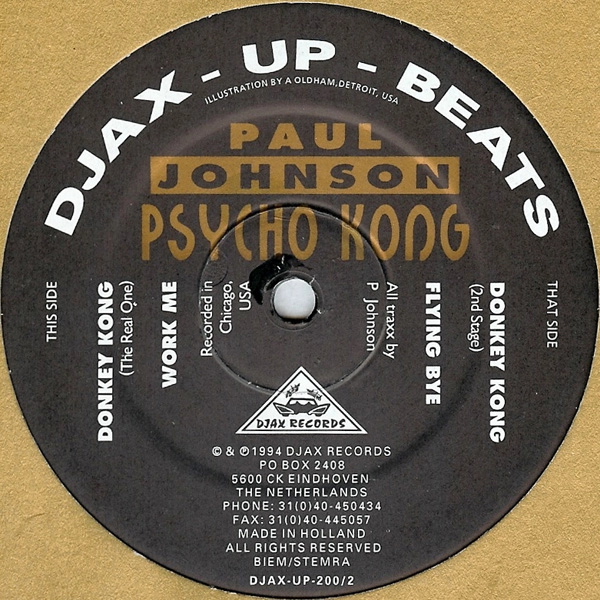 PAUL JOHNSON (CHICAGO) / ポール・ジョンソン / PSYCHO KONG