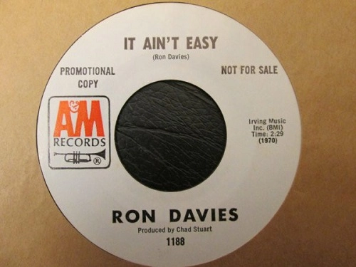 RON DAVIES / ロン・デイヴィス / IT AIN'T EASY