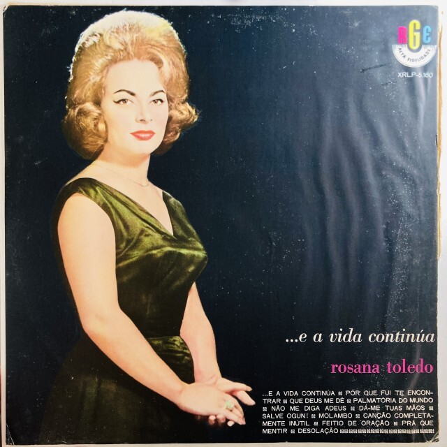 ROSANA TOLEDO / ホザーナ・トレード / ...E A VIDA CONTINUA