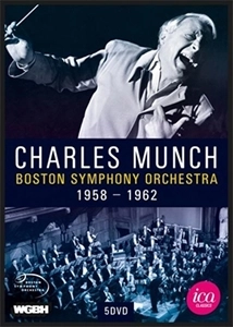 CHARLES MUNCH / シャルル・ミュンシュ / CHARLES MUNCH&BOSTON SYMPHONY ORCHESTRA1958-1962(5DVD)