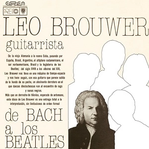 LEO BROUWER / レオ・ブローウェル / バッハからビートルズへ（紙） / DE BACH A LOS BEATLES