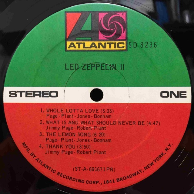 II / 2 / LED ZEPPELIN / レッド・ツェッペリン / ハードロック