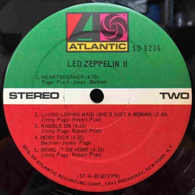 II / 2 / LED ZEPPELIN / レッド・ツェッペリン / ハードロック