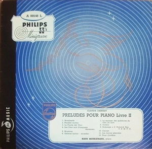 HANS HENKEMANS / ハンス・ヘンケマンス / DEBUSSY: PRELUDES POUR PIANO LIVRE II