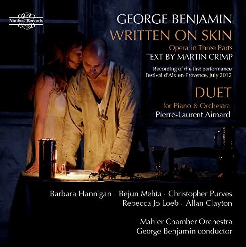 GEORGE BENJAMIN / ジョージ・ベンジャミン / BENJAMIN:WRITTEN ON SKIN(2CD-R)