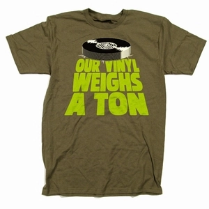 V.A. (OUR VINYL WEIGHS A TON :: THIS IS STONES THROW RECORDS) / アワ・ヴァイナル・ウェイツ・アトン / ストーンズスロウレコーズノキセキ / OUR VINYL WEIGHS A TON TEE (GREEN) SIZE XL