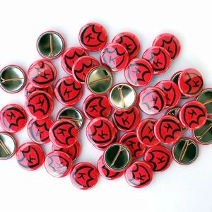 K RECORDS / K BUTTON DESIGNED BY JP
