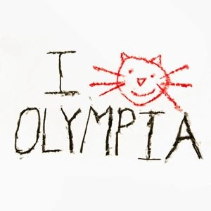 K RECORDS / I CAT OLYMPIA T-SHIRT (S)