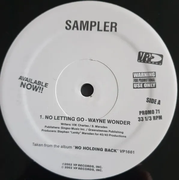 WAYNE WONDER / ウェイン・ワンダー / NO LETTING GO