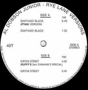 AL DOBSON JR. / アル・ドブソン・ジュニア / RYE LANE VERSIONS