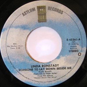 LINDA RONSTADT / リンダ･ロンシュタット / SOMEONE TO LAY DOWN BESIDE ME