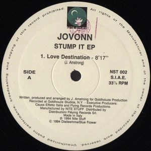 JOVONN / ジョヴォーン / STUMP IT EP