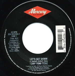 TONY! TONI! TONE! / トニ!トニ!トニ! / LET'S GET DOWN / THINKING OF YOU
