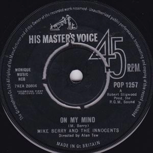 MIKE BERRY / ON MY MIND