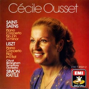 CECILLE OUSSET / セシル・ウーセ / SAINT-SAENS: PIANO CONCERTO NO.2 / LISZT: PIANO CONCERTO NO.1