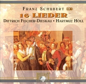 DIETRICH FISCHER-DIESKAU / ディートリヒ・フィッシャー=ディースカウ / SCHUBERT: 16 LIEDER