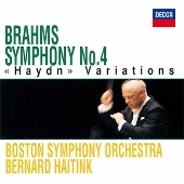 BERNARD HAITINK / ベルナルト・ハイティンク / ブラームス：交響曲第4番／ハイドンの主題による変奏曲