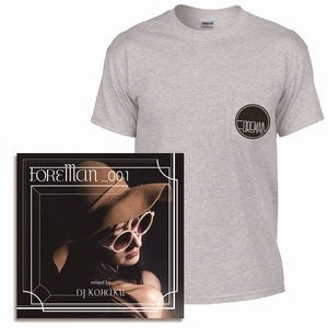 DJ KOHAKU / DJ琥珀 / FOREMAN001 mixed by DJ KOHAKU★ユニオン限定T-SHIRTS付セットMサイズ