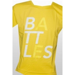 BATTLES / バトルス / YELLOW LOGO T-SHIRT (S)