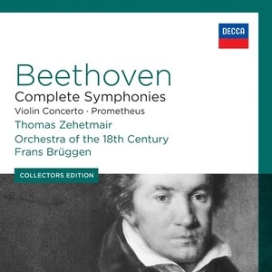 FRANS BRUGGEN / フランス・ブリュッヘン / BEETHOVEN:COMPLETE SYMPHONIES/VIOLIN CONCERTO