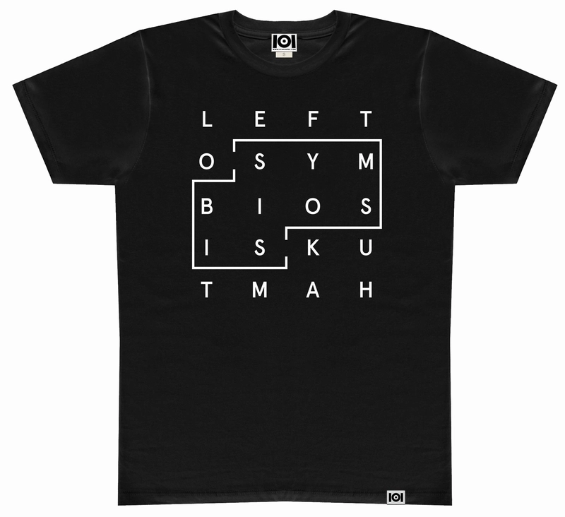 LEFTO & KUTMAH / SYMBIOSIS MIX CD & T-SHIRT BLACK XL