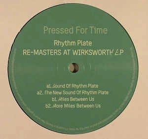 RHYTHM PLATE / RE-MASTERS AT WIRKSWORTH EP