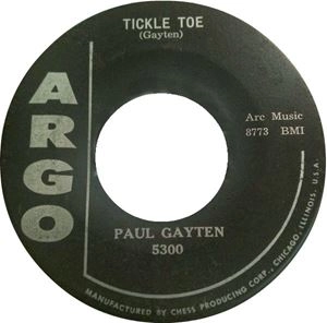 PAUL GAYTEN / ポール・ゲイトン / WINDY / TICKLE TOE