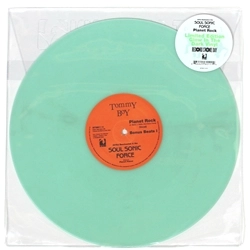 AFRIKA BAMBAATAA & THE SOUL SONIC FORCE / Planet Rock (12-inch re-issue on glow-in-the-dark vinyl)