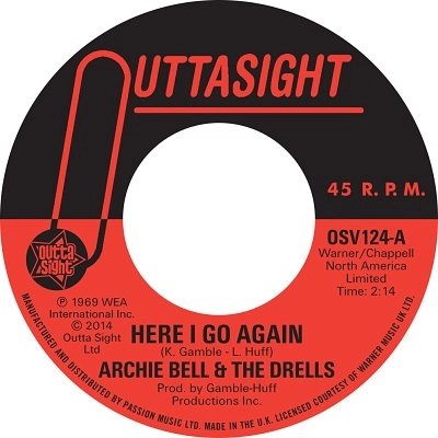 ARCHIE BELL & THE DRELLS / アーチー・ベル&ザ・ドレルズ / HERE I GO AGAIN / TIGHTEN UP