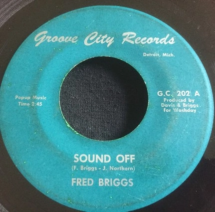 FREDDY BRIGGS (COLDWATER STONE) / フレディ・ブリッグス / SOUND OFF