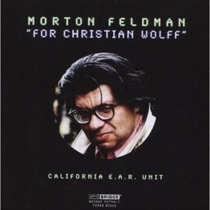 MORTON FELDMAN / モートン・フェルドマン / FOR CHRISTIAN WOLFF