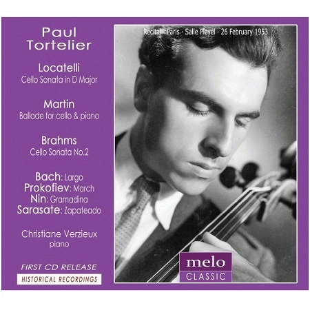 PAUL TORTELIER / ポール・トルトゥリエ / PARIS RECITAL1953