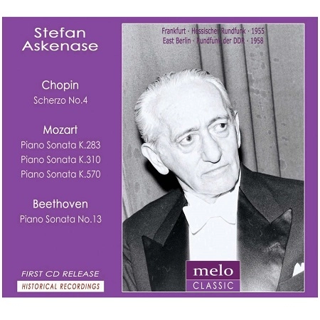 STEFAN ASKENASE / ステファン・アスケナーゼ / CHOPIN:SCHERZO NO.4/MOZART:PFSONS/BEETHOVEN:PFSON13