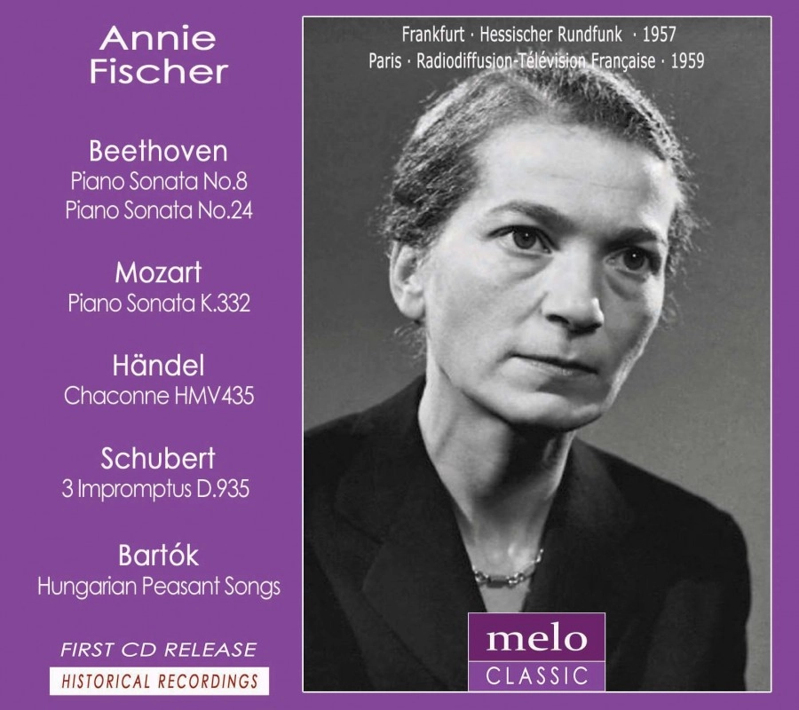 ANNIE FISCHER / アニー・フィッシャー / BEETHOVEN:PFSONS8&24/MOZART:PFSON/HANDL,SCHUBERT,BARTOK