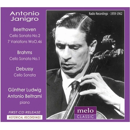 ANTONIO JANIGRO / アントニオ・ヤニグロ / BEETHOVEN:VCSON5,7VARIATIONS/BRAHMS:VCSON1/ETC
