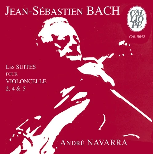 ANDRE NAVARRA / アンドレ・ナヴァラ / BACH:CELLO SUITES 2/4/5