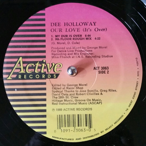 DEE HOLLOWAY / OUR LOVE